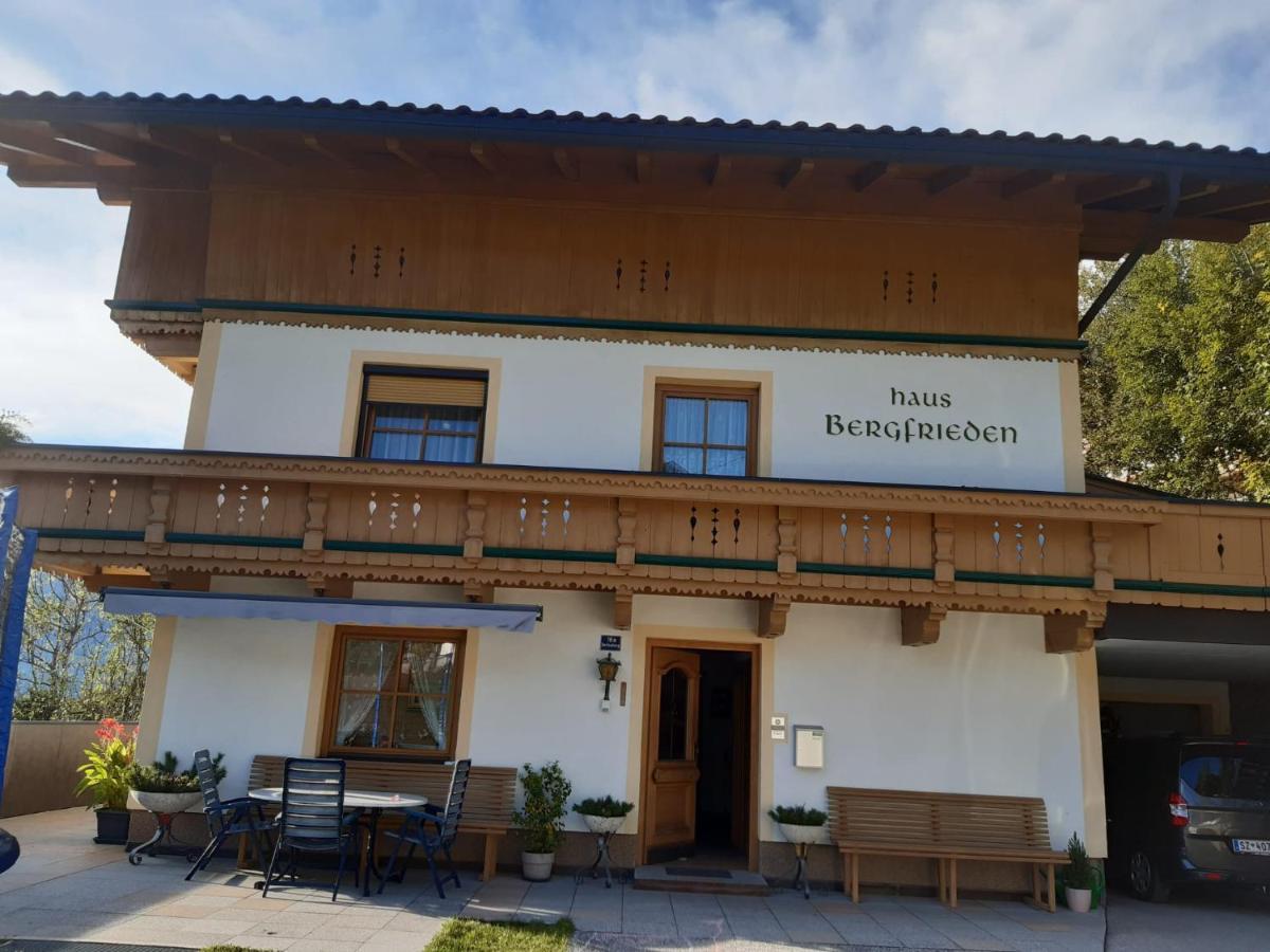 Ferienwohnung Haus Bergfrieden Gerlosberg Esterno foto
